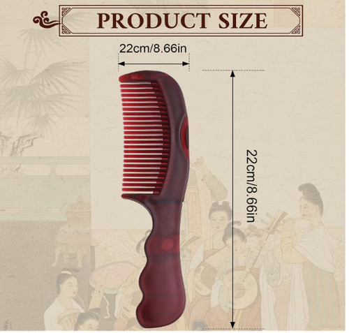 2PCS Anti Dandruff Comb, Scalp Detox Comb for Scalp Build Up, Sweep Dandruff Removal Brush for Hair Care