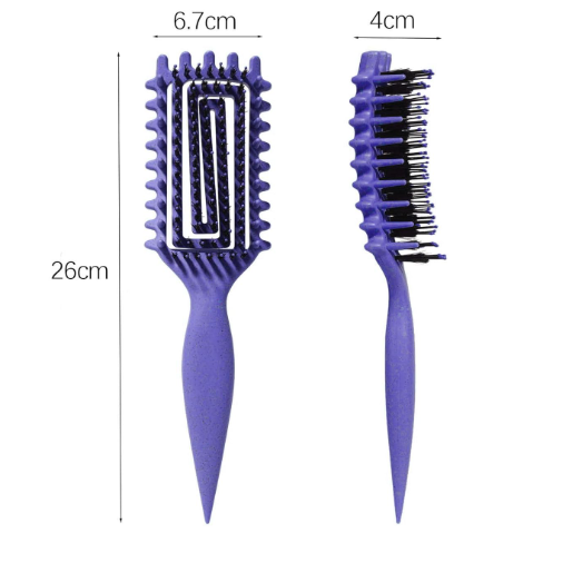 Curly Hair Brush Candybrush Curl Defining Brush for Detangling Shaping and Defining Curls for Women, Men, Wet & Dry Hair